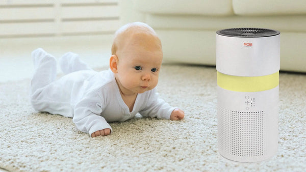 Introducing the New MOBI AIR CARE 4 in 1 Air Purifier/Humidifier, Night Light and Aromatherapy Unit for Infant Nurseries