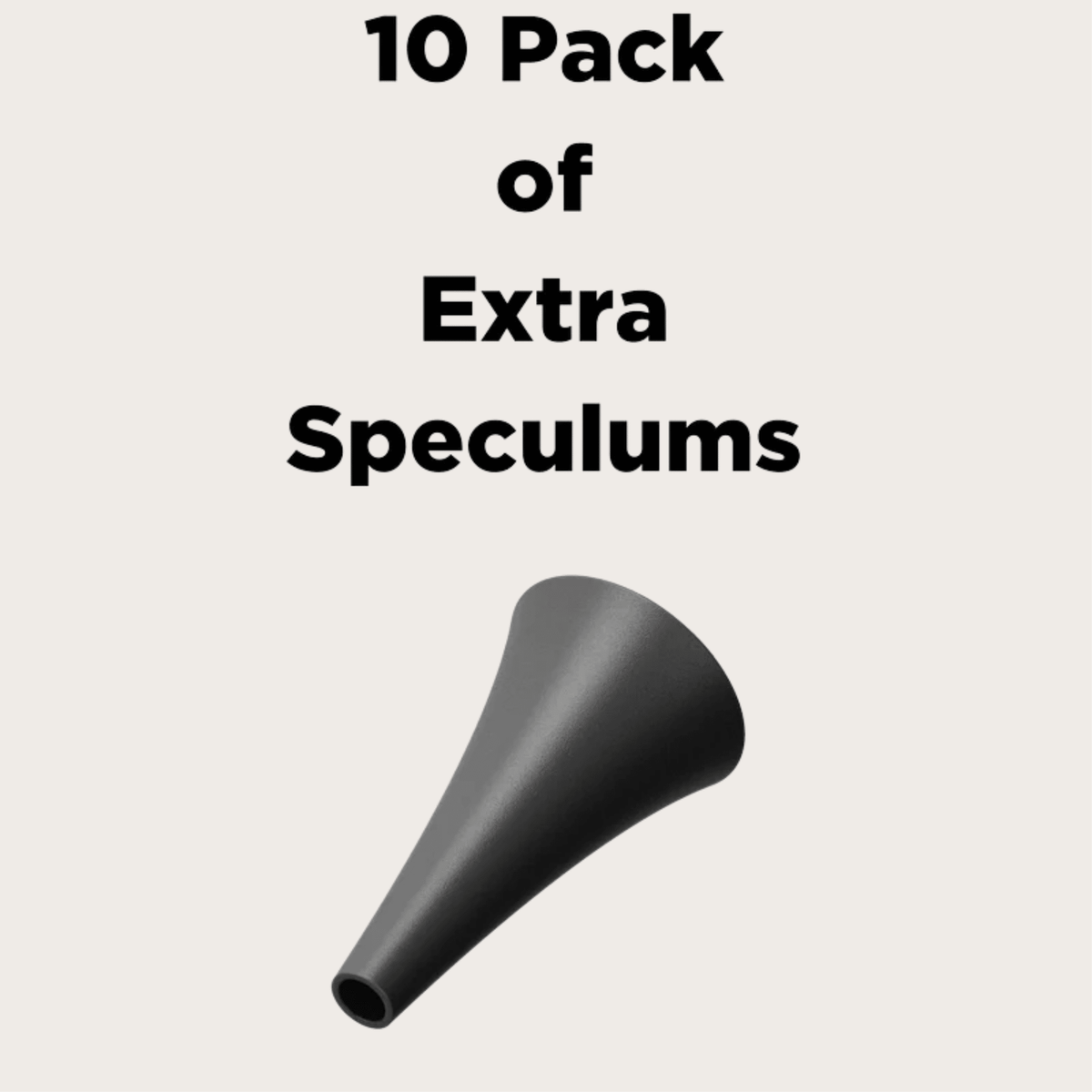 10 - Piece Speculum Set for Use with MOBI Smart Wi - Fi Otoscope HD Camera (Item 70676) - MOBI USA