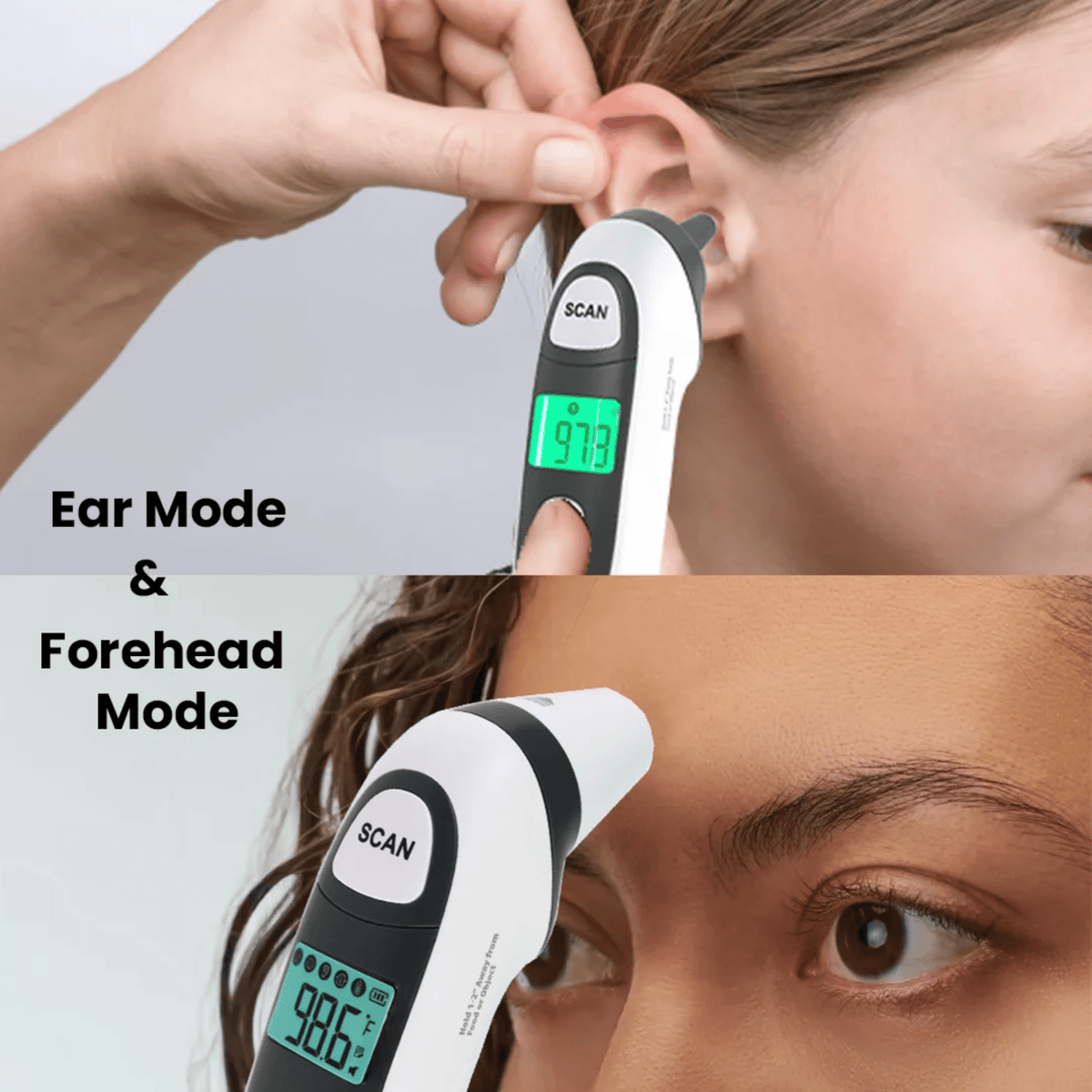 Mobi DualScan Prime Digital Forehead & Ear Thermometer - MOBI USA