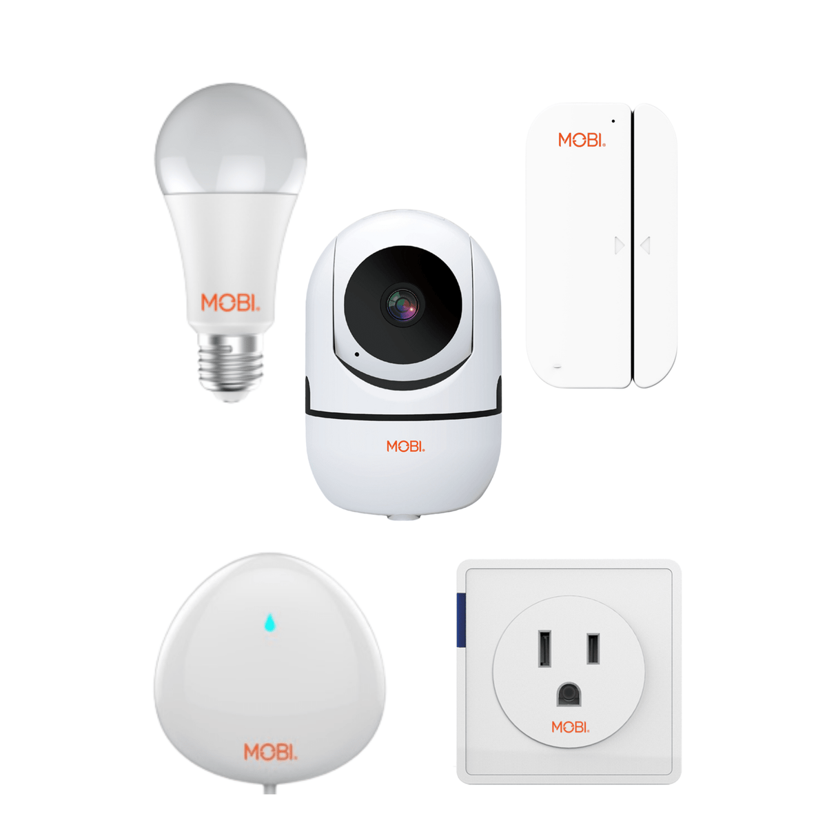 MOBI Smart Home Camera and Sensor Kit - MOBI USA